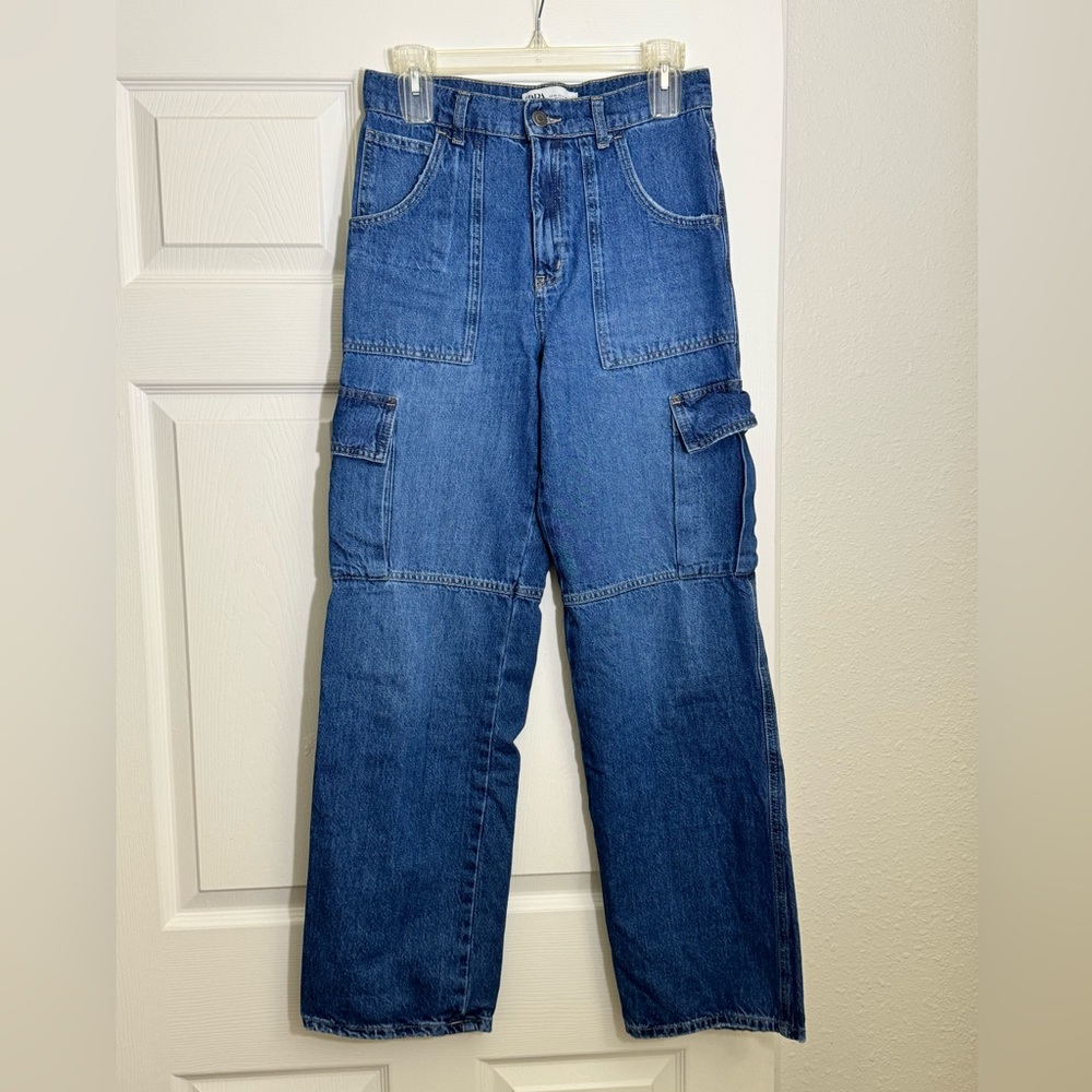 Zara Cargo Jeans